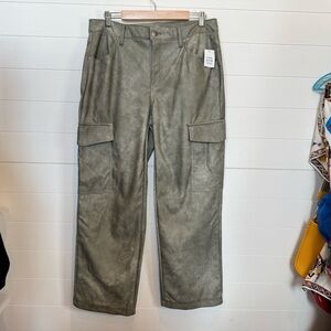 NWT And Now This Olive Cargo Pants Size 14W